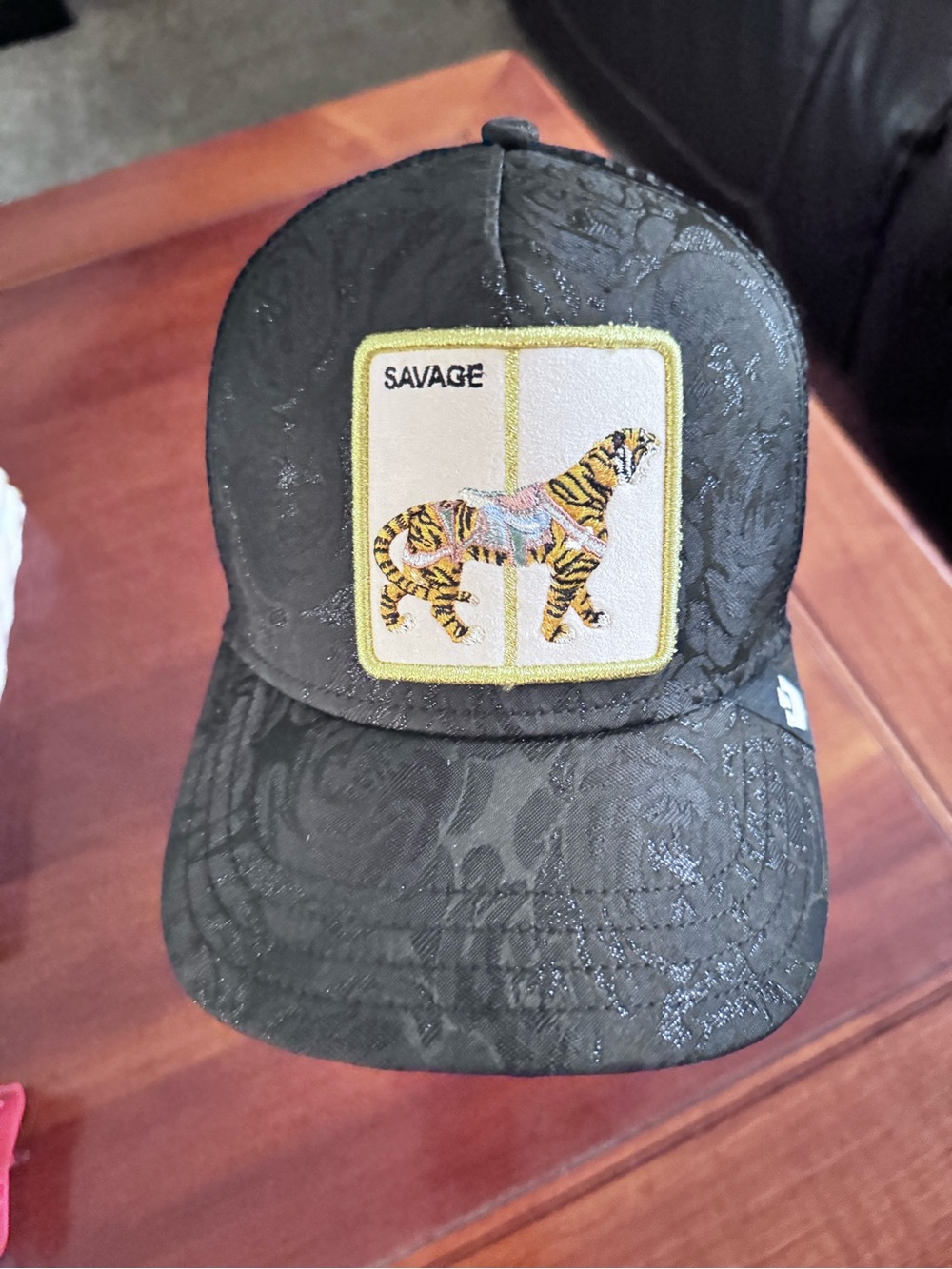 Goorin Bros. “CAROUSEL TIGER” SAVAGE. Trucker Hat  Mesh SnapBack NWT.